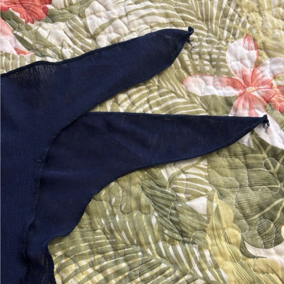 Lane Bryant Navy Blue Swim Sarong - Picture 4 of 4